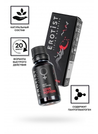 Возбуждающие капли для женщин Erotist Love Potion - 20 мл. - Erotist Libido Booster - купить с доставкой в Абакане