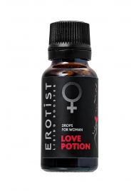 Возбуждающие капли для женщин Erotist Love Potion - 20 мл. - Erotist Libido Booster - купить с доставкой в Абакане