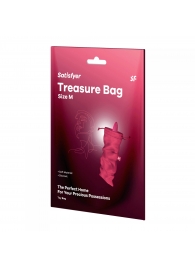 Розовый мешочек для хранения игрушек Treasure Bag M - Satisfyer - купить с доставкой в Абакане