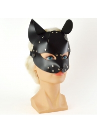 Черная кржаная маска Pussy - Sitabella - купить с доставкой в Абакане