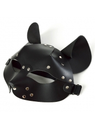 Черная кржаная маска Pussy - Sitabella - купить с доставкой в Абакане