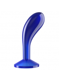 Синяя анальная втулка Flawless Clear Prostate Plug 6.0 - 15 см. - Lovetoy - в Абакане купить с доставкой