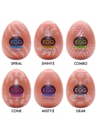 Набор из 6 мастурбаторов-яиц Tenga Egg Variety Pack V - Tenga - в Абакане купить с доставкой
