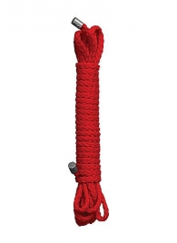 Красная веревка для бандажа Kinbaku - 10 м. - Shots Media BV - купить с доставкой в Абакане