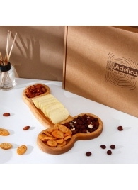 Деревянное блюдо для подачи в форме члена (32,5 х 20 х 1,7 см) - Сима-Ленд - купить с доставкой в Абакане