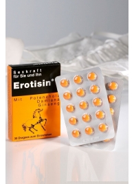 Средство для повышения сексуальной энергии Erotisin - 30 драже (430 мг.) - Milan Arzneimittel GmbH - купить с доставкой в Абакане