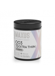 Экстремально тонкие презервативы MAXUS 003 Extra Thin - 15 шт. - Maxus - купить с доставкой в Абакане
