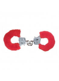 Красные игровые наручники - Toy Joy - купить с доставкой в Абакане