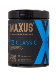 Классические презервативы MAXUS Classic - 12 шт. - Maxus - купить с доставкой в Абакане