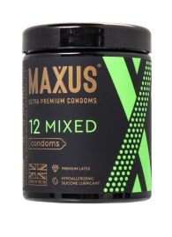 Презервативы MAXUS Mixed - 12 шт. - Maxus - купить с доставкой в Абакане