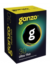 Супертонкие презервативы Ganzo Ultra thin - 30 шт. - Ganzo - купить с доставкой в Абакане