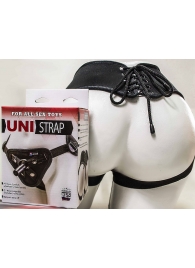 Универсальные трусики Harness UNI strap с корсетом - LOVETOY (А-Полимер) - купить с доставкой в Абакане