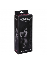 Черная веревка Bondage Collection Black - 9 м. - Lola Games - купить с доставкой в Абакане