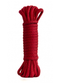 Красная веревка Bondage Collection Red - 9 м. - Lola Games - купить с доставкой в Абакане