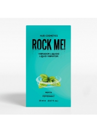 Жидкий вибратор Nuei Rock Me! с ароматом мяты - 20 мл. - Nuei cosmetics - купить с доставкой в Абакане