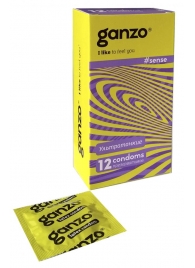 Тонкие презервативы для большей чувствительности Ganzo Sence - 12 шт. - Ganzo - купить с доставкой в Абакане