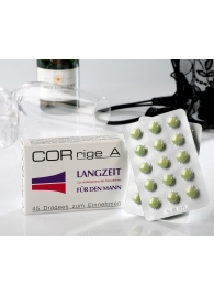 Средство для пролонгации близости CORrige A - 45 драже (509 мг.) - Milan Arzneimittel GmbH - купить с доставкой в Абакане
