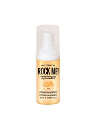 Жидкий вибратор Nuei Rock Me! с ароматом печенья и сливок - 20 мл. - Nuei cosmetics - купить с доставкой в Абакане