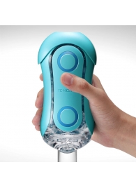 Голубой мастурбатор Tenga Flip ORB Ocean - Tenga - в Абакане купить с доставкой
