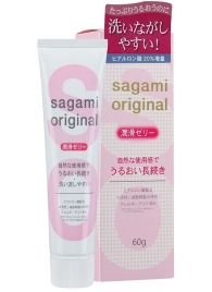 Гель-смазка на водной основе Sagami Original - 60 гр. - Sagami - купить с доставкой в Абакане