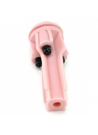 Мастурбатор-вагина Fleshlight - Vibro Pink Lady Touch с вибрацией - Fleshlight - в Абакане купить с доставкой
