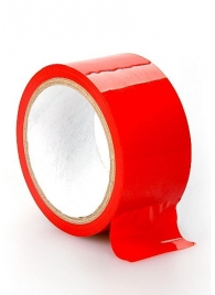 Красная лента для связывания Bondage Tape Red - Shots Media BV - купить с доставкой в Абакане