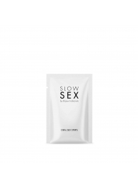 Полоски для орального секса Slow Sex Oral Sex Strips - 7 шт. - Bijoux Indiscrets - купить с доставкой в Абакане