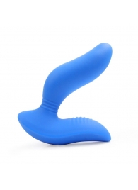 Синий вибромассажер простаты 3,5’’ Curve P-spot Massager - 12 см. - Erokay - в Абакане купить с доставкой