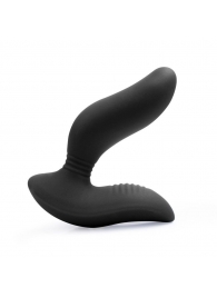 Черный вибромассажер простаты 3,5’’ Curve P-spot Massager - 12 см. - Erokay - в Абакане купить с доставкой