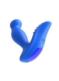 Синий вибромассажер простаты 3,5’’ P-spot Massager - 12,5 см. - Erokay - в Абакане купить с доставкой