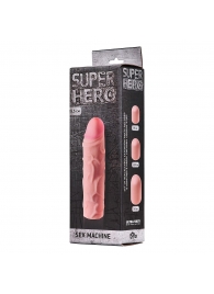 Фаллоудлинитель SUPER HERO Sex Machine - 15,5 см. - Lola Games - в Абакане купить с доставкой