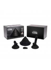 Конусный вибромассажер Cowgirl Cone с 2 насадками - CowGirl - купить с доставкой в Абакане