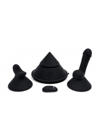 Конусный вибромассажер Cowgirl Cone с 2 насадками - CowGirl - купить с доставкой в Абакане