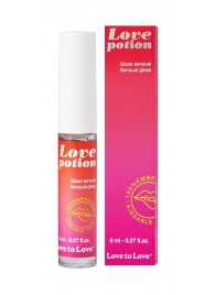 Возбуждающий блеск для губ Love Potion - 8 мл. - Love to Love - купить с доставкой в Абакане