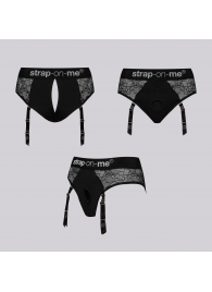 Трусики для фиксации насадок Strap-on-me Harness Lingerie Diva XS - Strap-on-me - купить с доставкой в Абакане