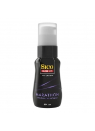 Пролонгирующая гель-смазка Sico Marathon - 50 мл. - Sico - купить с доставкой в Абакане