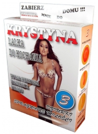Надувная секс-кукла Krystyna - Boys of Toys - в Абакане купить с доставкой