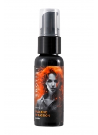 Гель с эффектом вибрации Volcano Of Passion со вкусом вишни - 25 мл. - Erotist Lubricants - купить с доставкой в Абакане