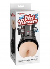 Мастурбатор-анус в колбе Super Banging Butthole - Pipedream - в Абакане купить с доставкой