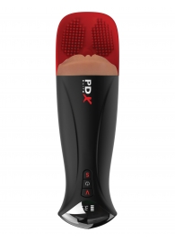 Мастурбатор-вагина в колбе с вибрацией Fuck-O-Matic Pro XL - Pipedream - в Абакане купить с доставкой