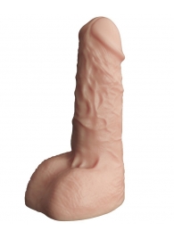Телесный фаллоудлинитель с мошонкой Cock Next - 17 см. - LOVETOY (А-Полимер) - в Абакане купить с доставкой