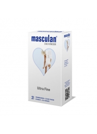 Особо тонкие презервативы Masculan Ultra Fine - 21 шт. - Masculan - купить с доставкой в Абакане