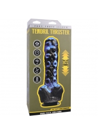 Черно-синяя мини-машина на присоске Tendril Thruster - 21,6 см. - Doc Johnson - купить с доставкой в Абакане