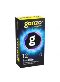 Супертонкие презервативы Ganzo Invisible - 12 шт. - Ganzo - купить с доставкой в Абакане
