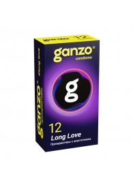 Презервативы с анестетиком для продления удовольствия Ganzo Long Love - 12 шт. - Ganzo - купить с доставкой в Абакане