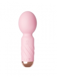 Нежно-розовый мини-вибратор Cute mini Wand - Secwell