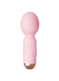 Нежно-розовый мини-вибратор Cute mini Wand - Secwell