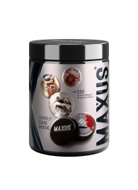 Черные утолщенные презервативы MAXUS Extra Strong с железным кейсом - 15 шт. - Maxus - купить с доставкой в Абакане