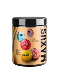 Точечные презервативы MAXUS 2000 Amazing Dots с железным кейсом - 15 шт. - Maxus - купить с доставкой в Абакане