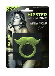 Люминесцентное эрекционное виброкольцо Hipster - Clara Morgane - в Абакане купить с доставкой